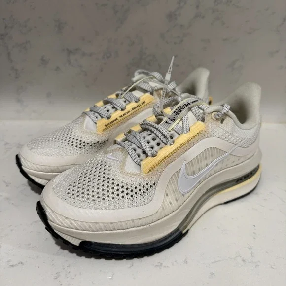 Nike Pegasus Premium "Sail/Alabaster" Running Shoes Beige Women's Size 7 B Grade - Picture 3 of 5